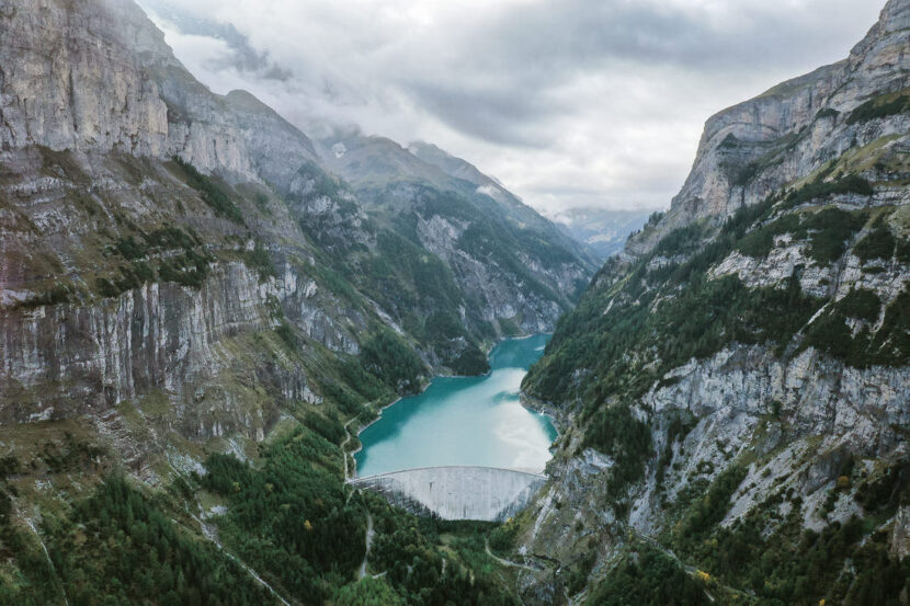 gigerwaldsee campen wandern kloentalersee