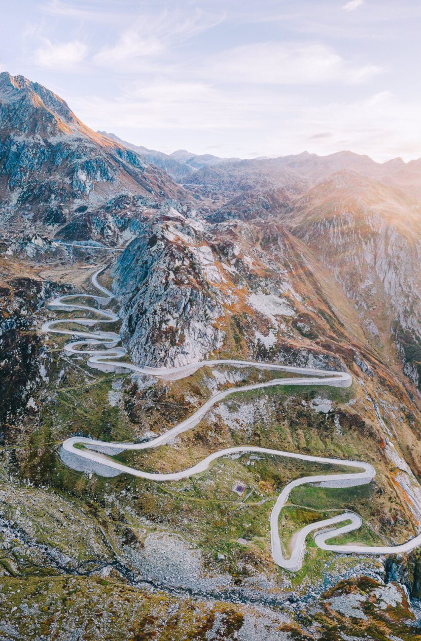 alte gotthardpass strasse tremola