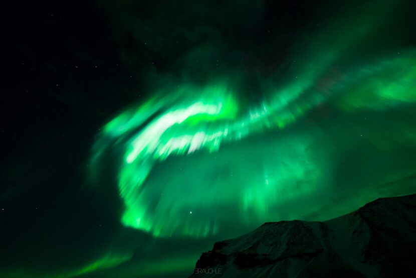 iceland northern lights skogarfoss 0012